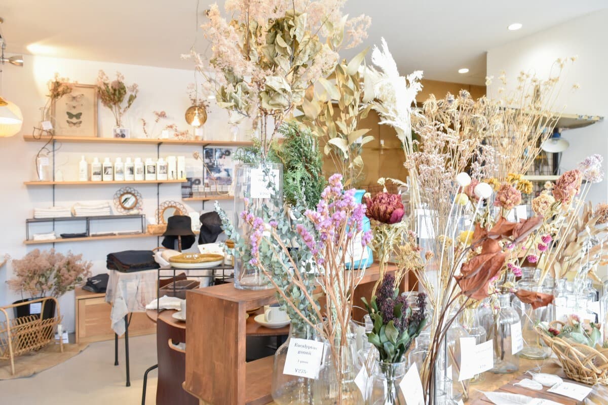 クラフト雑貨店のアイテム